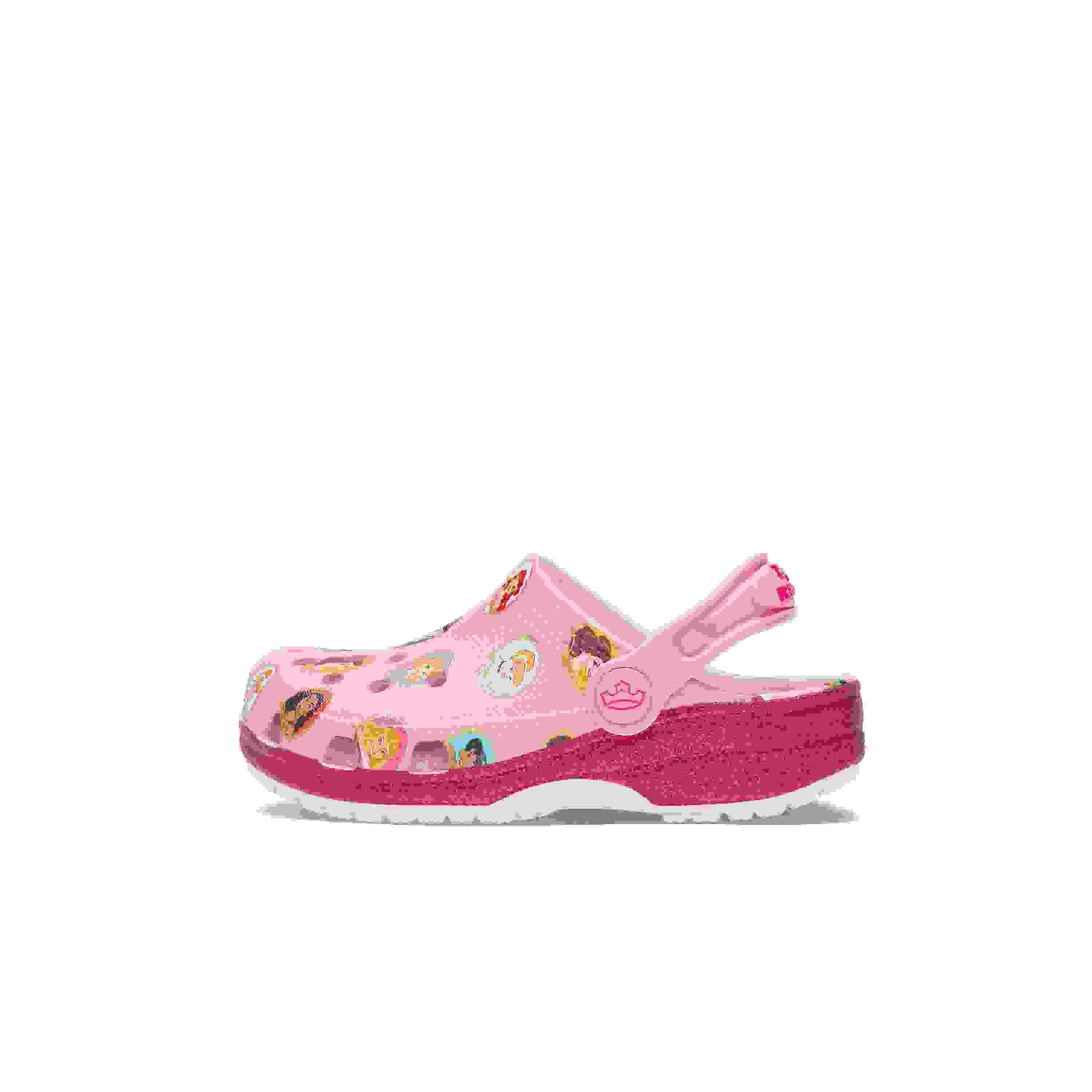 Crocs Classic Disney Princess Toddler Girls' "Pink" Clog